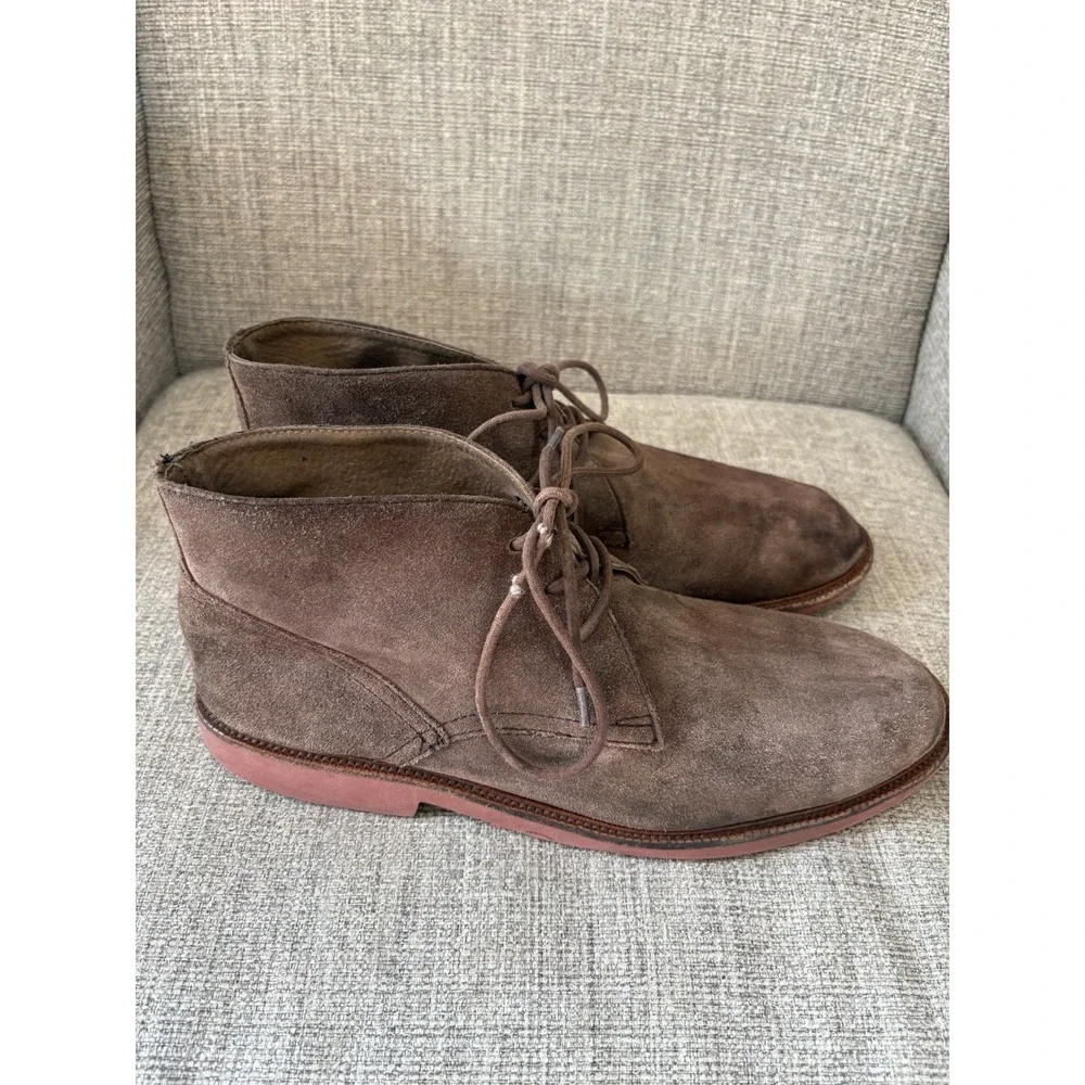Polo By Ralph Lauren Brown Suede Chukka Boots Sz 12D